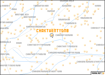 map of Chak Twenty D N B