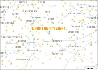 map of Chak Twenty-eight