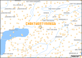 map of Chak Twenty-nine GD