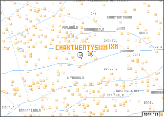 map of Chak Twenty-six M