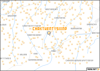 map of Chak Twenty-six NP