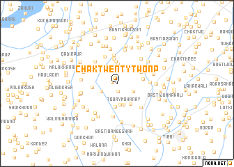 map of Chak Twenty-two NP