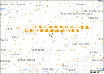 map of Chak Two Hundred Sixty-nine