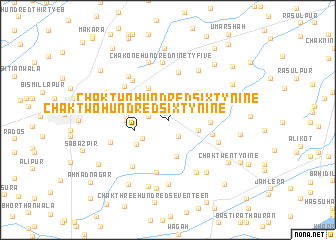 map of Chak Two Hundred Sixty-nine