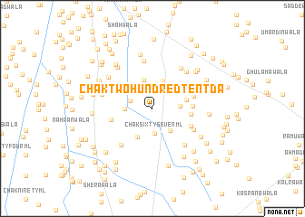 map of Chak Two-hundred-ten TDA