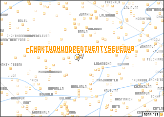 map of Chak Two Hundred Twenty-seven WB