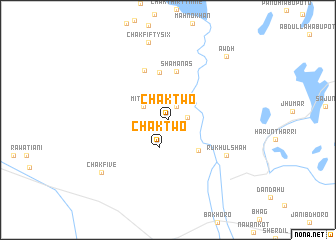 map of Chak Two