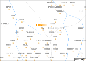 map of Chakuli