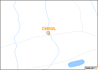 map of Chakul