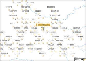 map of Chakuma