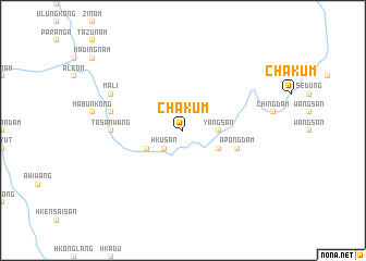map of Chakum