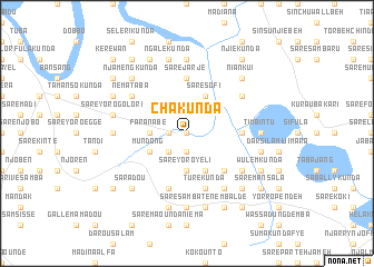 map of Cha Kunda