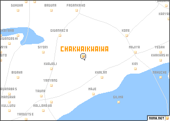 map of Chakwaikwaiwa