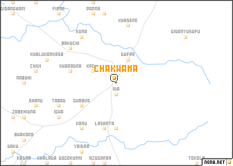 map of Chakwama