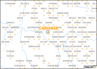 map of Chakwasa