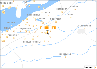 map of Chak XEN