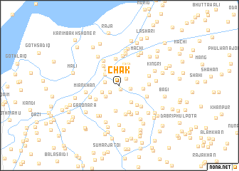 map of Chak