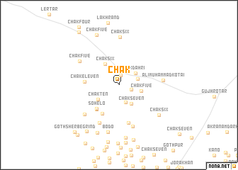 map of Chak