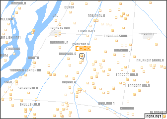 map of Chak
