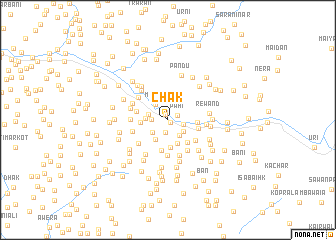 map of Chak