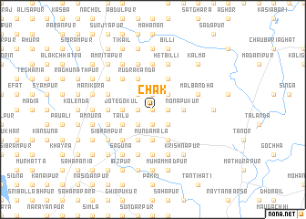 map of Chak