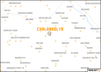 map of Chālāb-e ‘Olyā