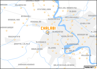 map of Chalabī