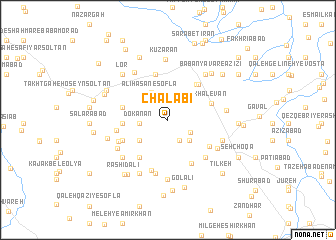 map of Chalabī