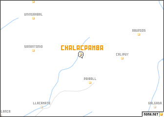 map of Chalacpamba