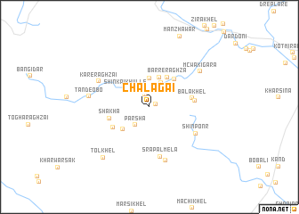 map of Chalagai