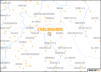 map of Chalahuiapa