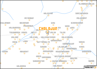 map of Chalājūr