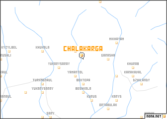 map of Chalakarga