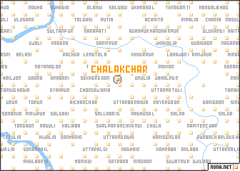 map of Chālāk Char