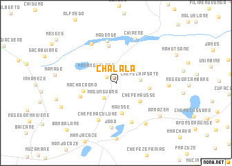 map of Chalala