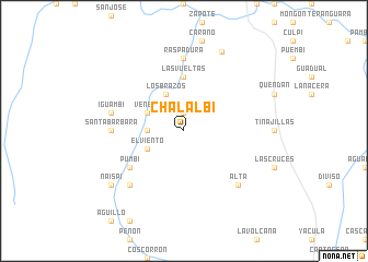 map of Chalalbí