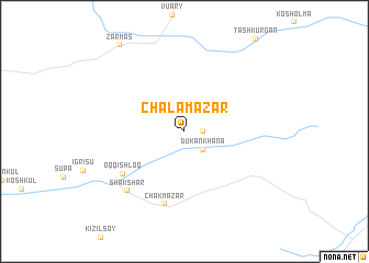 map of Chala-Mazar