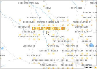 map of Chalampaikkulam