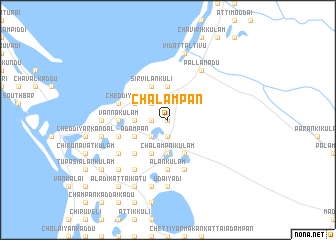 map of Chalampan