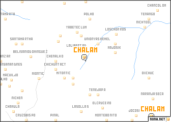 map of Chalam