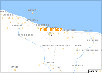 map of Chalandar