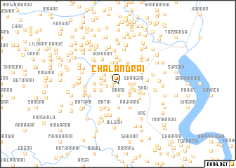 map of Chalandrai