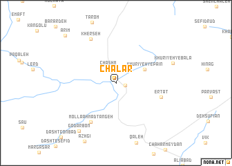 map of Chālār