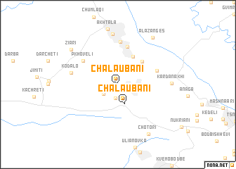 map of Chalaubani