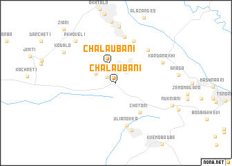 map of Chʼalaubani