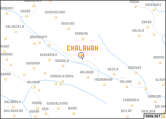 map of Chālāwah