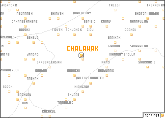 map of Chalawak