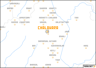 map of Chalāwara