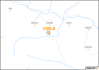 map of Chālā