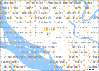 map of Chāla